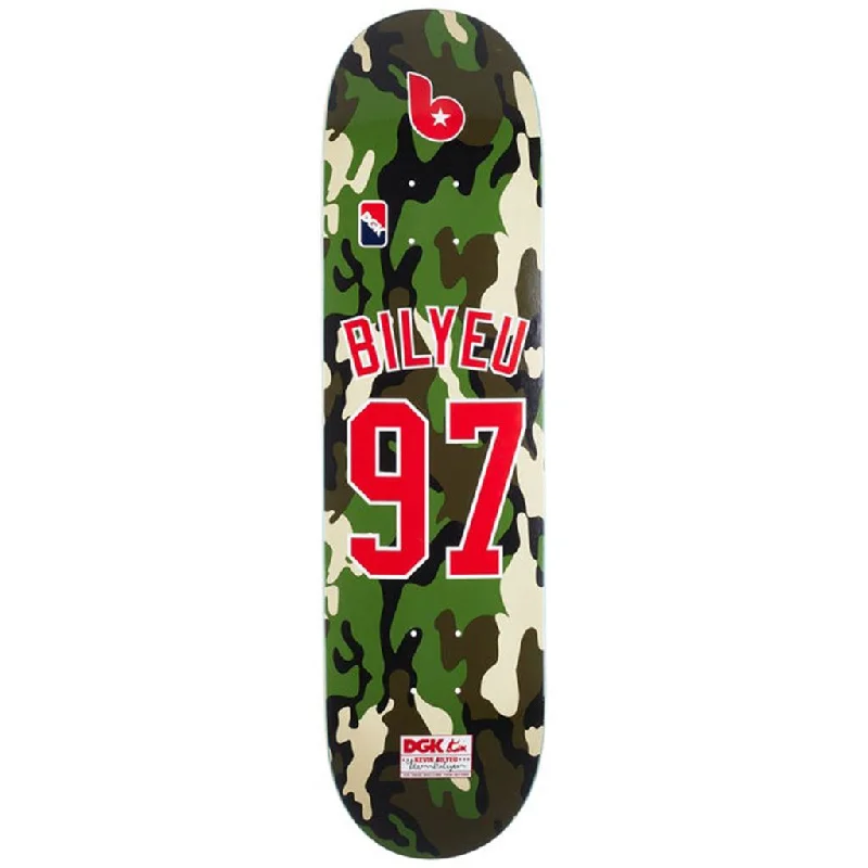 Skateboard Deck for Action Sports Lovers-DGK Major League Bilyeu Skateboard Deck - 8.25"