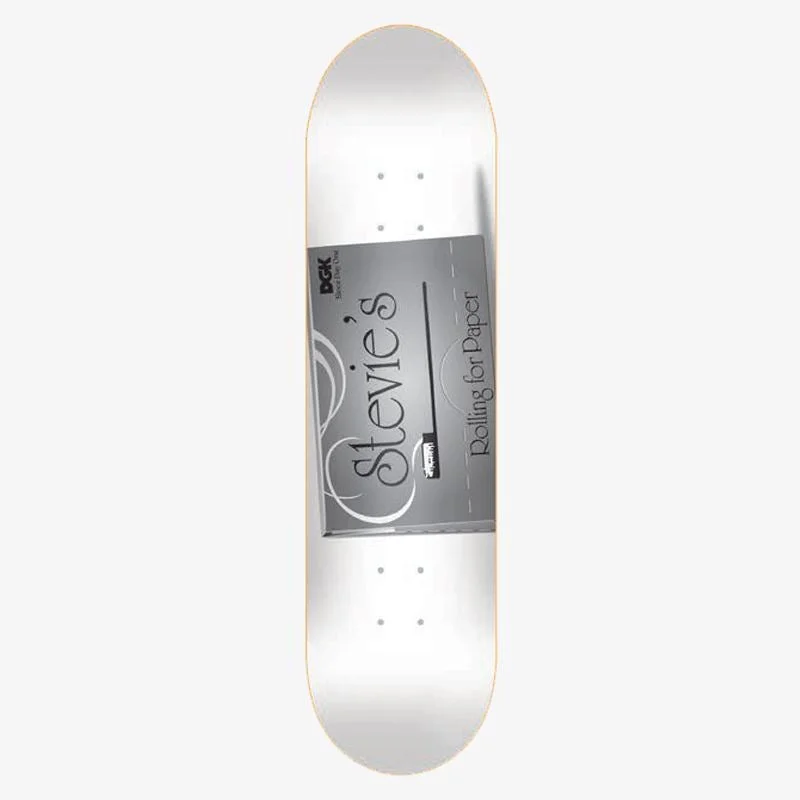 Skateboard Deck with Reinforced Nose & Tail-DGK Rolling Papers Williams Skateboard Deck - 8.06"