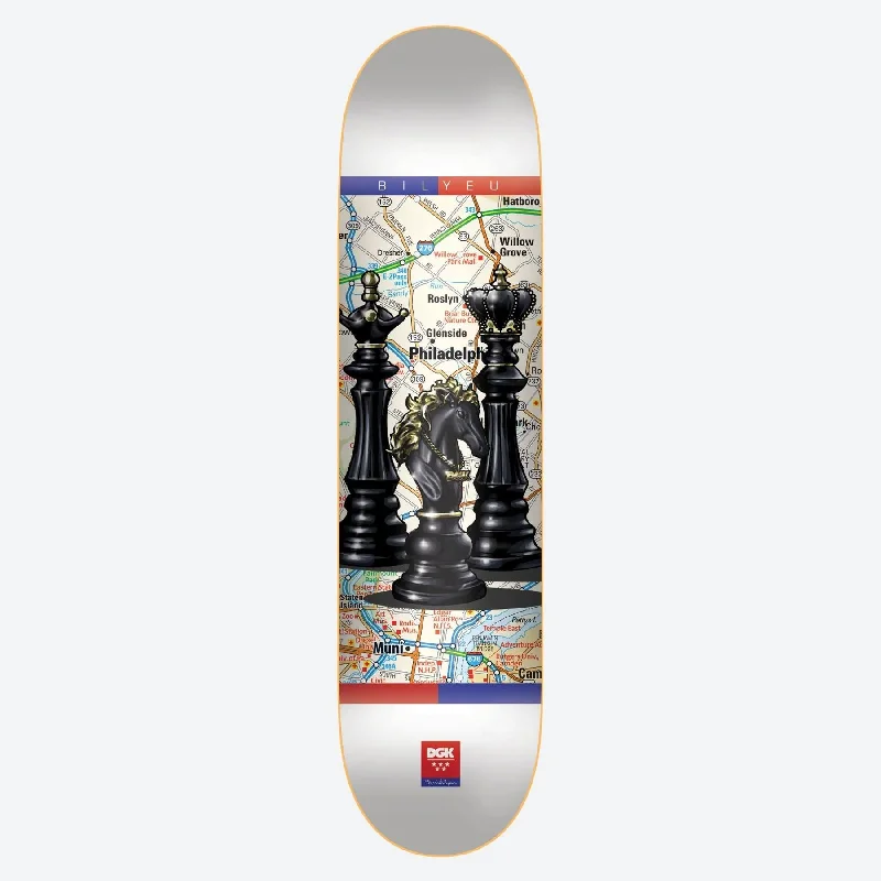 Skateboard Deck for Edge Control-DGK Strategies Bilyeu Skateboard Deck - 8.0"