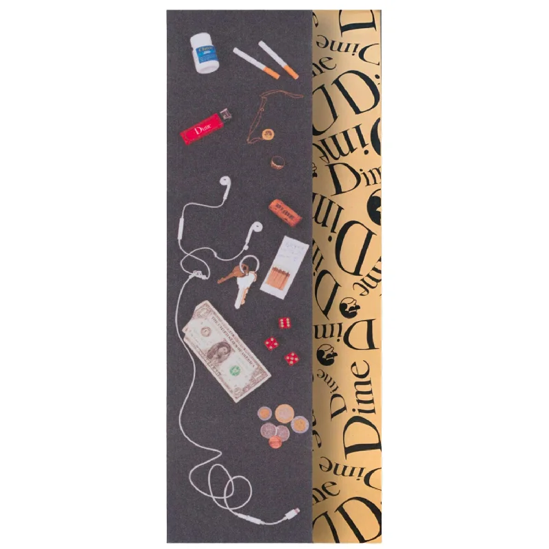 Skateboard Grip Tape with Sandpaper Texture-Classic Grip x Dime Grip Stuff Griptape 9"x33"