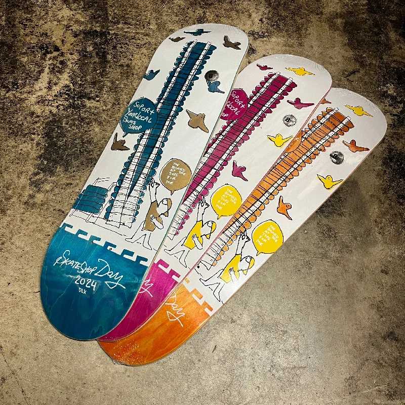 Skateboard Deck with Low Maintenance-DLX SSD24 SHOP KEEPER 8.06