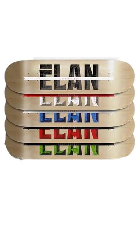 Skateboard Deck for Action Sports Lovers-Elan Kong Logo Deck 8.0in