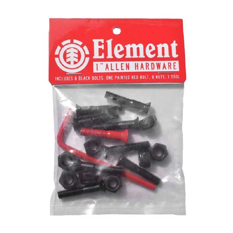 Skateboard Hardware With Unique Bolts-Element 1'' Allen Hardware