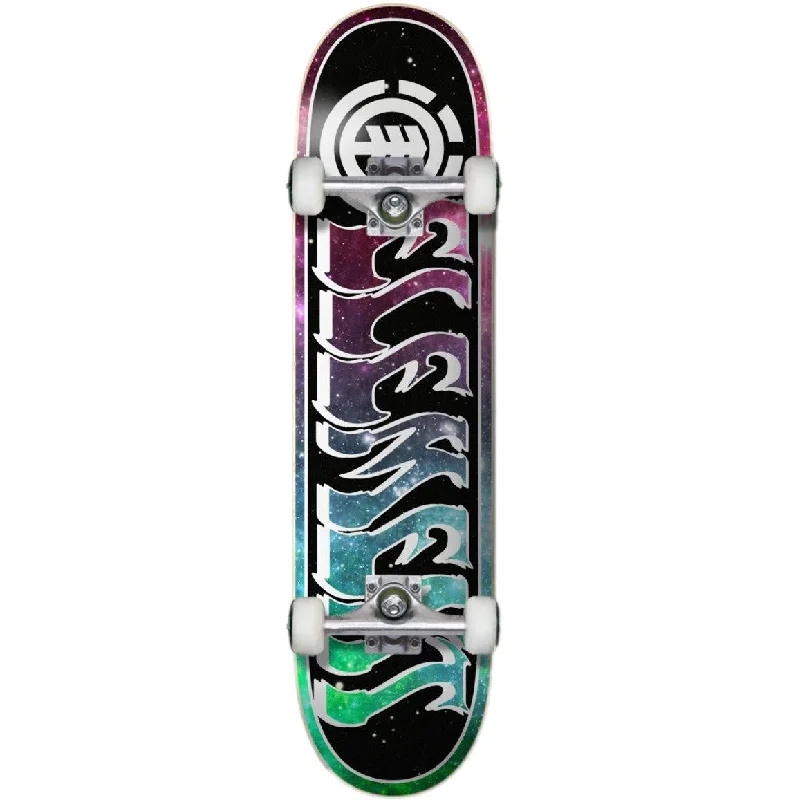 Skateboard with Reinforced Trucks-Element Out There Skateboard Complete 7.75"