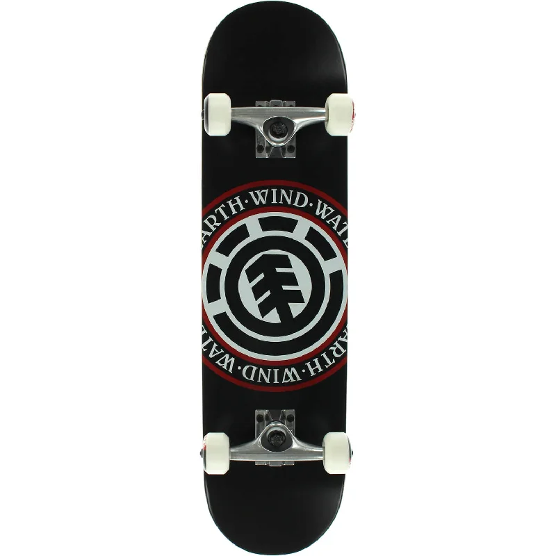 Skateboard for Outdoor Skating-Element Seal Complete Skateboard - 8.0" Black