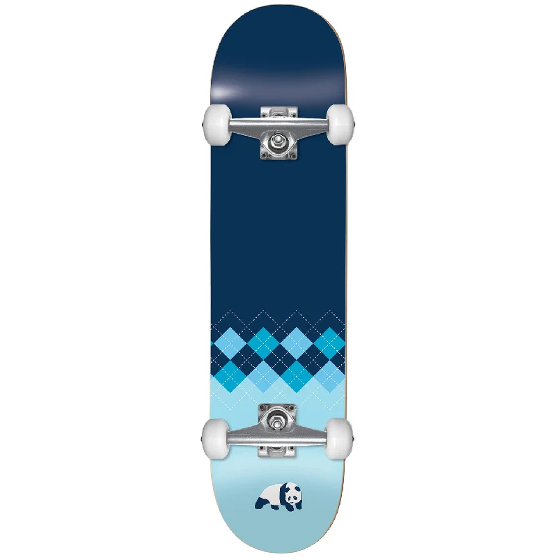 Skateboard with Responsive Turning-Enjoi Argyle Complete Skateboard - 7.625"