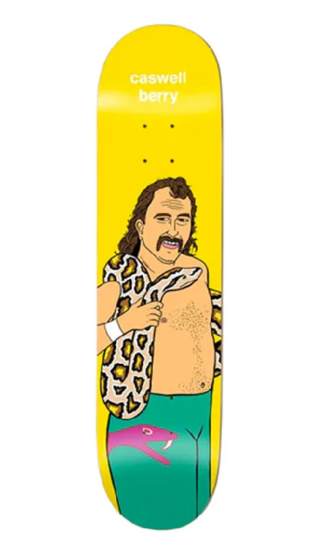 Skateboard Deck with Low Center of Gravity-Enjoi Body Slam R7 Caswell Berry Deck 8.25in