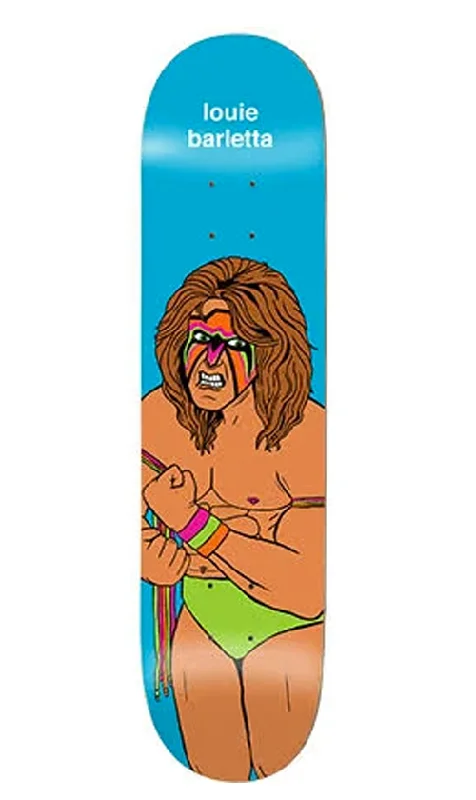 Skateboard Deck with Seamless Finish-Enjoi Body Slam R7 Louie Barletta Deck Blue 8.5in