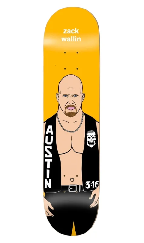 Skateboard Deck with Carbon Fiber-Enjoi Body Slam Zack Wallin Deck 8.25in