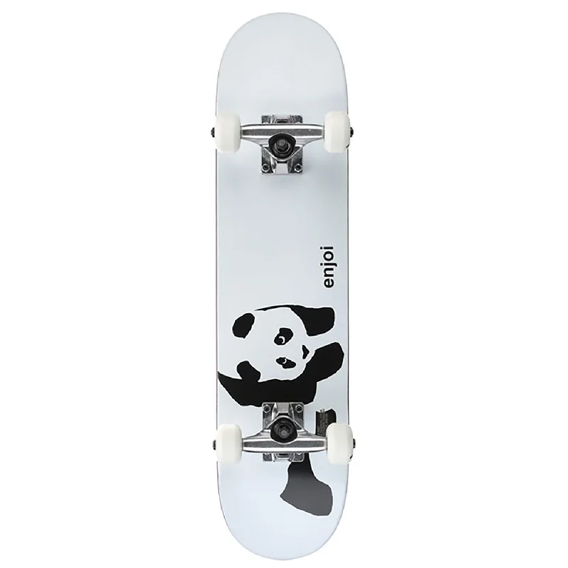 Skateboard for Skateboard Collectors-Enjoi Youth Whitey Panda Resin Complete Skateboard - 6.75"