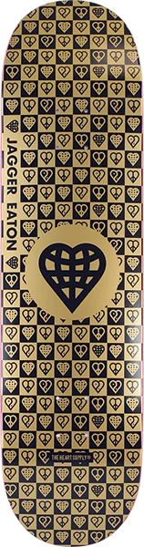 Park Skateboard Deck-Hs Eaton Trinity Skateboard Deck -8.25 Gold Foil DECK ONLY