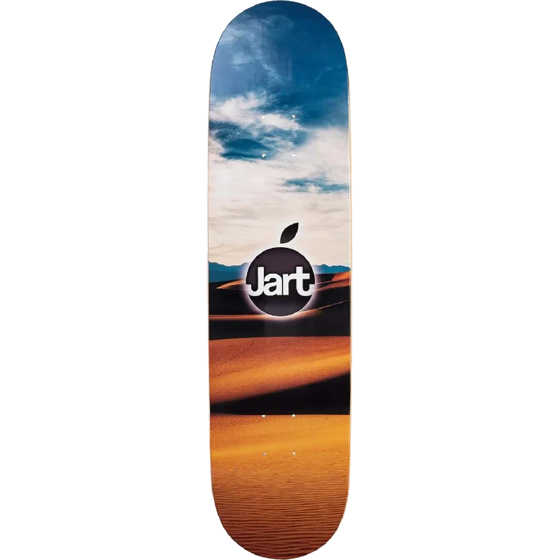 Skateboard Deck with Handcrafted Quality-Jart Orange Skateboard Deck -8.0 DECK ONLY