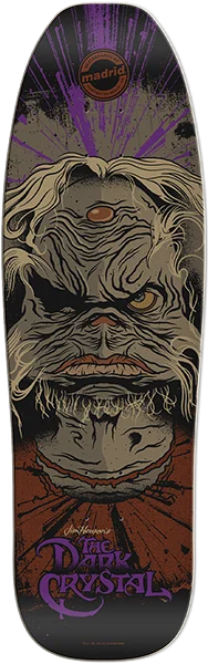 Skateboard Deck with Smooth Finish-Madrid Dark Crystal Aughra Skateboard Deck -8.25 DECK ONLY