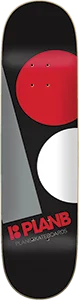 Skateboard Deck with Shockproof Construction-Plan B Macro Skateboard Deck -7.75 DECK ONLY