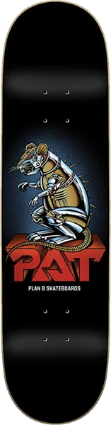 Skateboard Deck with Bold Colors-Plan B Duffy Ratt Skateboard Deck -8.0 DECK ONLY