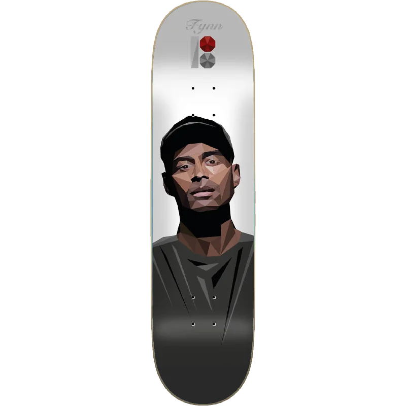 Skateboard Deck with Shock Absorption-Plan B Fynn Alf Skateboard Deck -8.25 DECK ONLY