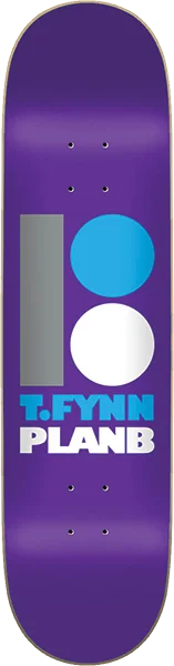 Skateboard Deck with Grip Tape-Plan B Fynn Original Skateboard Deck -8.25 DECK ONLY