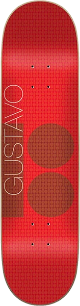 Skateboard Deck with Modern Aesthetics-Plan B Gustavo Varnish Skateboard Deck -7.87 DECK ONLY