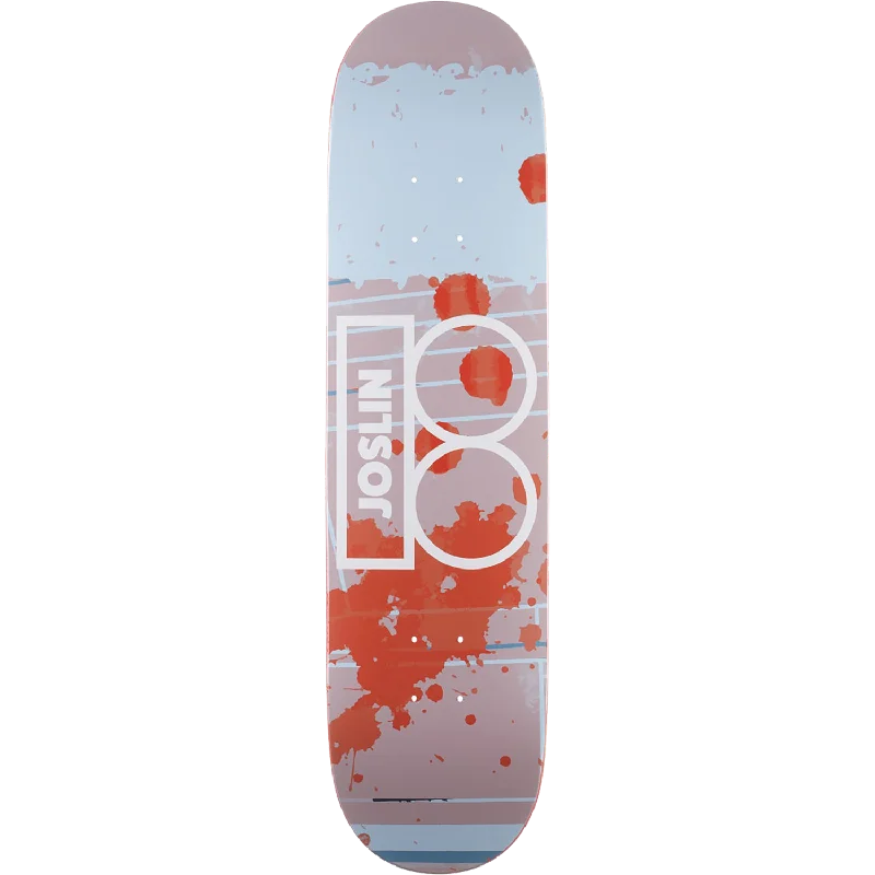 Skateboard Deck with Low Kick-Plan B Joslin Mixed Media Skateboard Deck -8.0 DECK ONLY