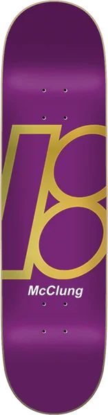 Cruiser Skateboard Deck-Plan B Mcclung Team Foil Skateboard Deck -8.25 DECK ONLY