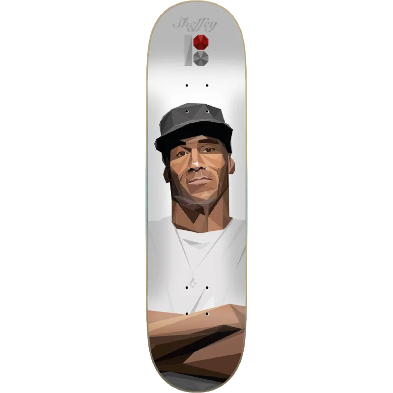 Skateboard Deck with Seamless Finish-Plan B Sheffey Alf Skateboard Deck -8.0 DECK ONLY