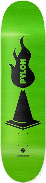 Skateboard Deck with Legendary Pro Models-Pylon The Sickle Skateboard Deck -8.75 DECK ONLY