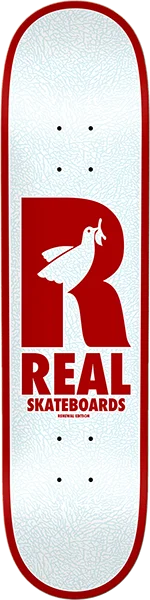 Skateboard Deck with High Resilience-Real Doves Renewal Skateboard Deck -8.06 DECK ONLY