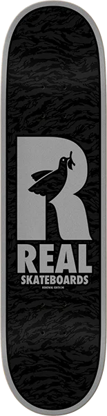 Skateboard Deck with Rounded Nose-Real Doves Redux Skateboard Deck -8.25 DECK ONLY