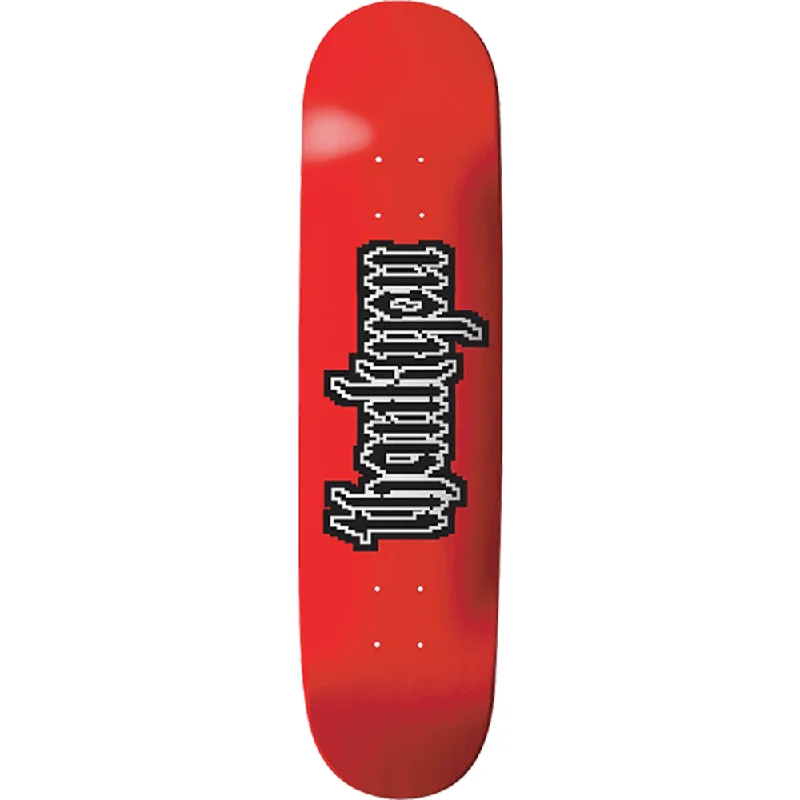 Skateboard Deck with Matte Surface-Thank You Gothic Sprite Skateboard Deck -8.0 DECK ONLY