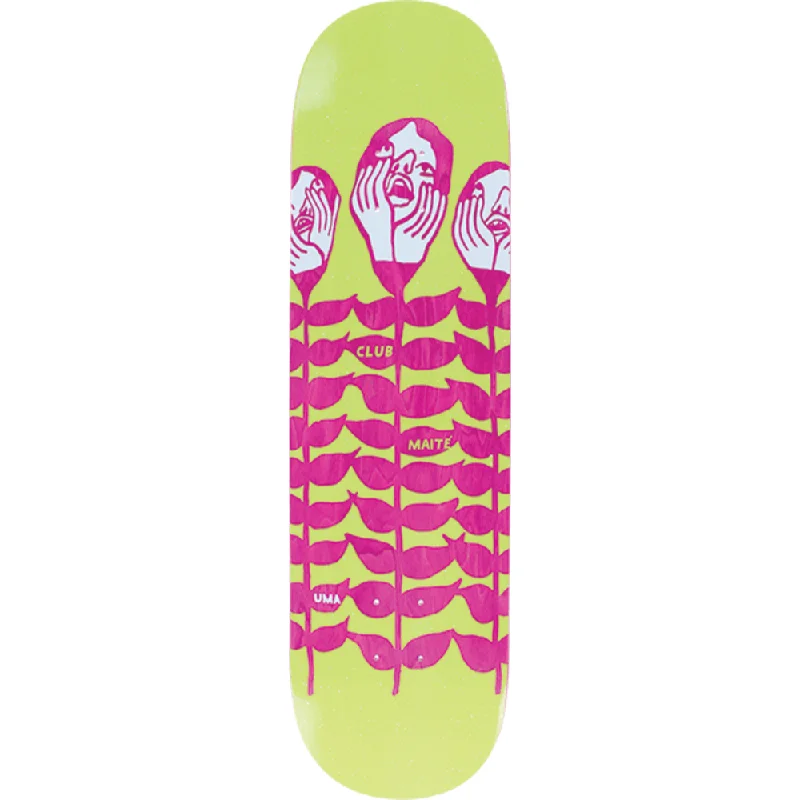 Skateboard Deck with Wide Profile-Uma Maite Abnormal Growth Skateboard Deck -8.25 DECK ONLY