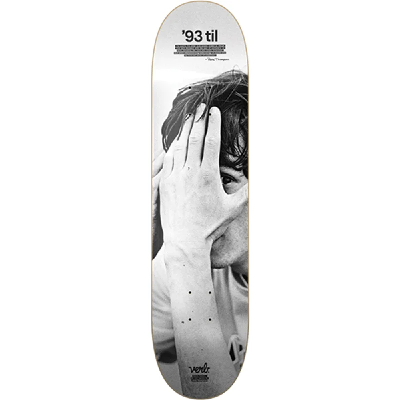 Skateboard Deck for Tech Deck Style-Verb Foster 93 Til Portrait Skateboard Deck -8.25 DECK ONLY