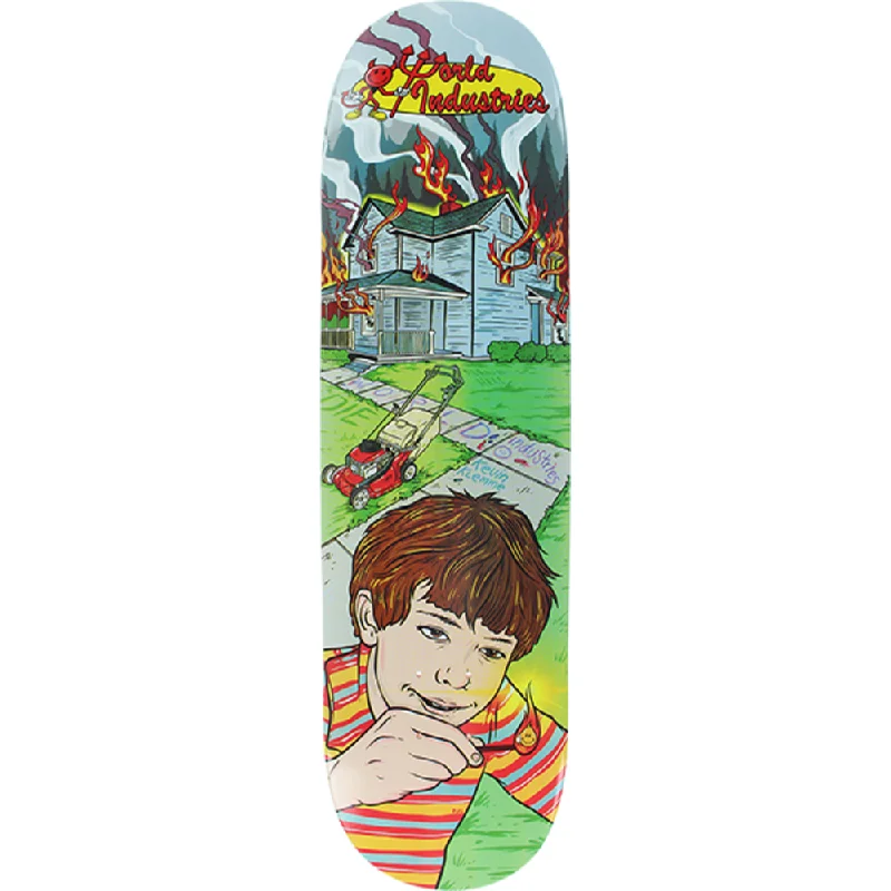 Skateboard Deck for Trick Practice-Wi Klemme House Fire Skateboard Deck -8.3 DECK ONLY