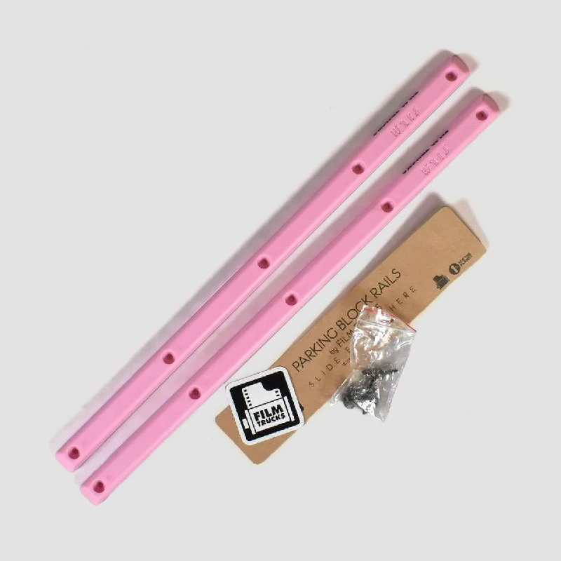 Extra Long Skateboard Rails-Film Trucks Parking Block Rails Pale Pink