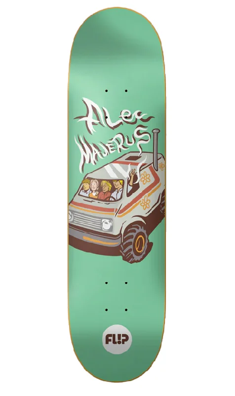 Skateboard Deck with Shallow Concave-Flip Posterize Alec Majerus Deck 8.4in