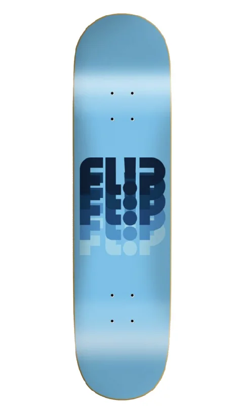 Skateboard Deck for Street Skating-Flip Team Odyssey Fade Deck Blue 8.25in