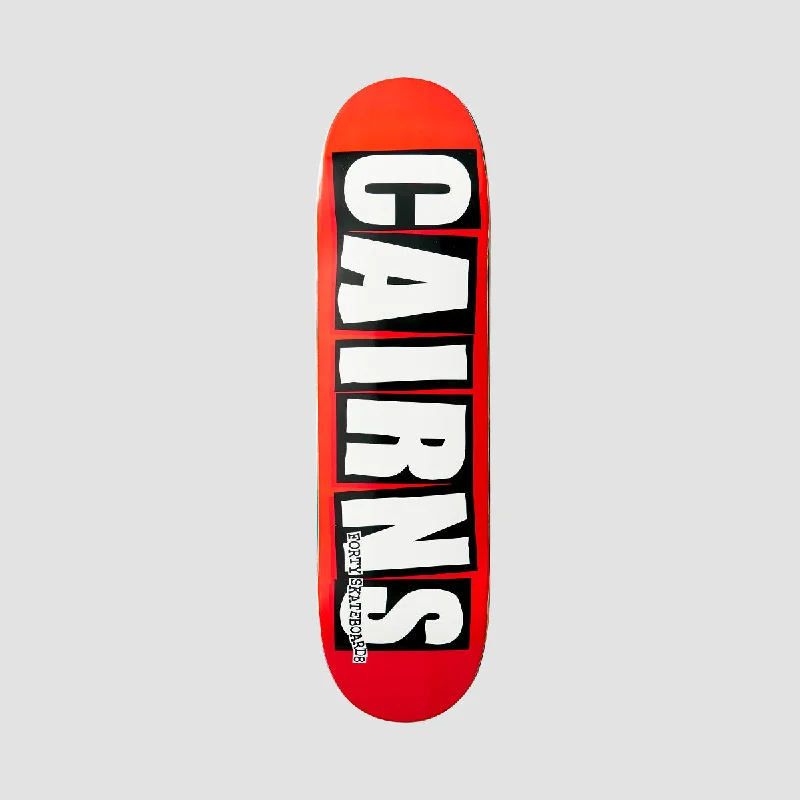 Skateboard Deck with Concave Shape-Forty Ali Cairns Baked Pro Skateboard Deck - 8.5"