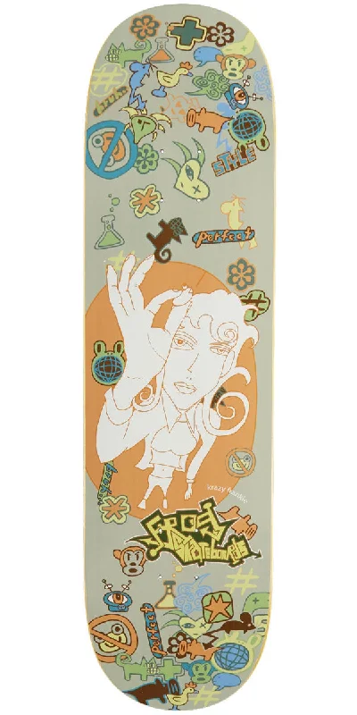 Skateboard Deck with Multi-Layered Core-Frog No Frog Zone Frankie Decker Skateboard Deck - 8.50"