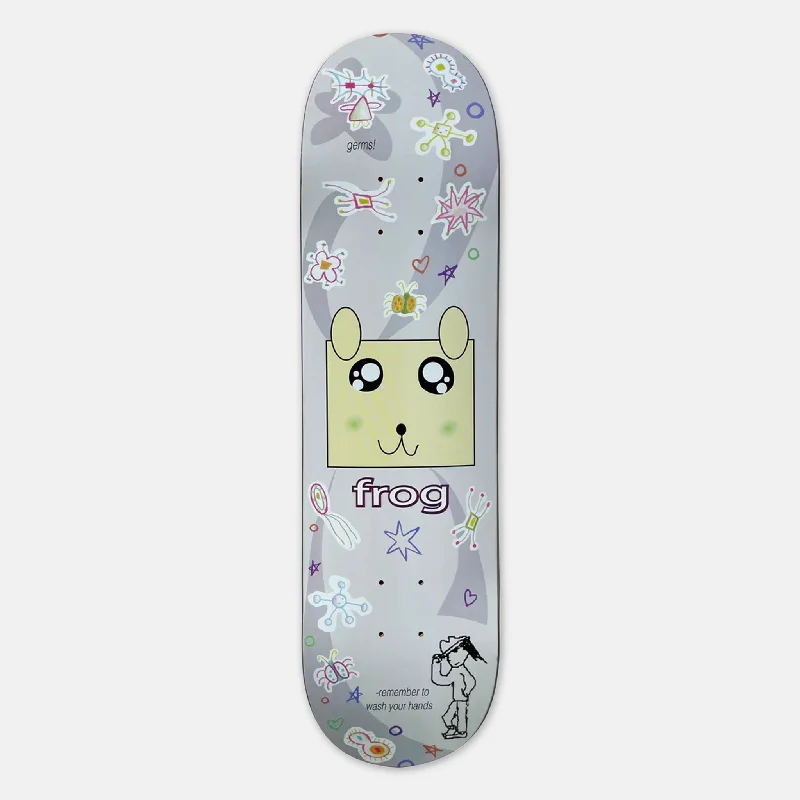 Skateboard Deck with Artistic Customization-Frog Skateboards - 8.5" Germs Skateboard Deck