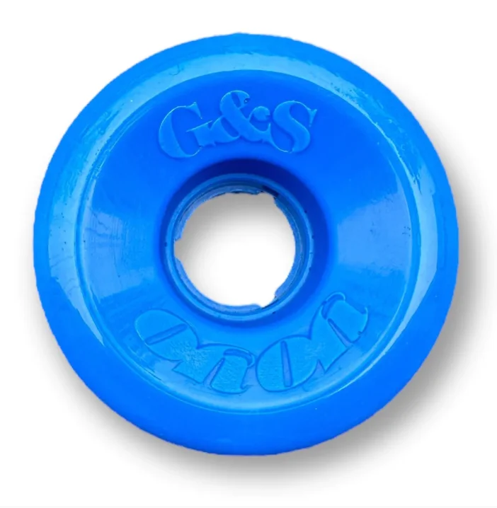 Skateboard Wheels with Shock Absorption-G&S YO-YO - 86A - Blue Wheels