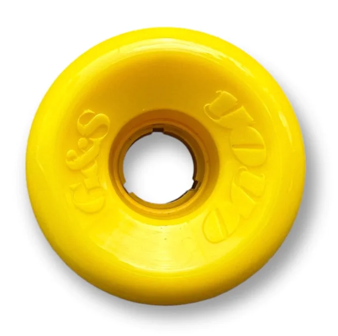 Skateboard Wheels with Reinforced Edges-G&S YO-YO - 86A - Yellow Wheels