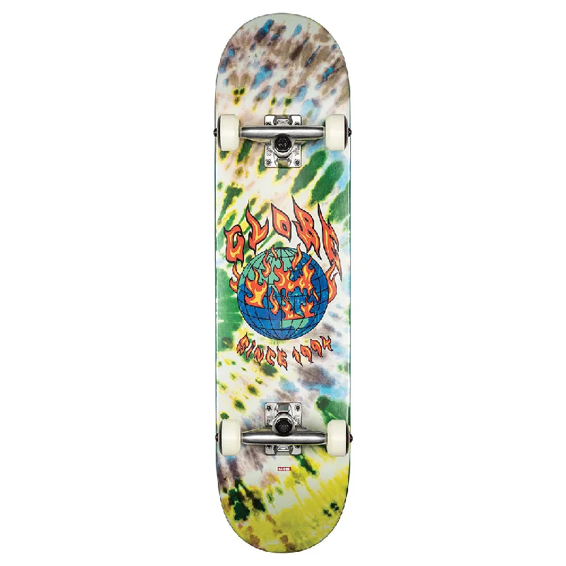 Cruiser Skateboard-Globe G1 Ablaze Complete Tie Dye 7.75