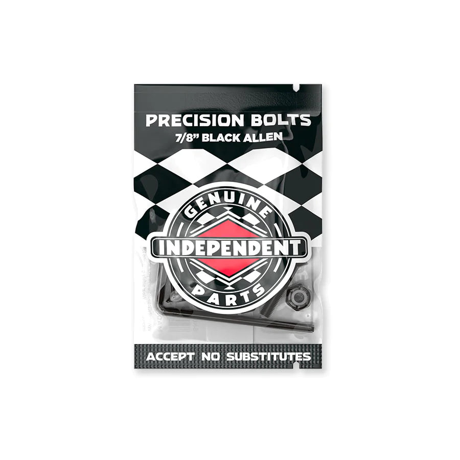 Skateboard Hardware For Optimal Performance-Independent Allen Hardware 7/8" Black