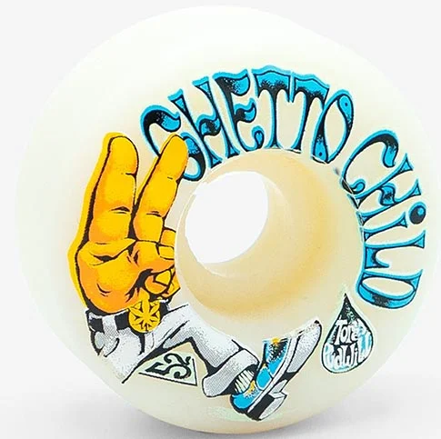 Skateboard Wheels with High-Speed Bearings-Ghetto Child Torey Pudwill Imagine 52MM 99A Skateboard Wheels