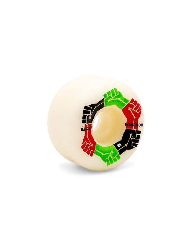 Skateboard Wheels with Stiff Profile-Ghetto Child Wheels Power | Windsor 53mm