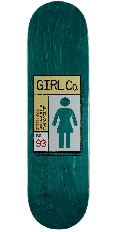 Skateboard Deck for Streetwear Fans-Girl Gridbox Gass Skateboard Deck - 8.50"