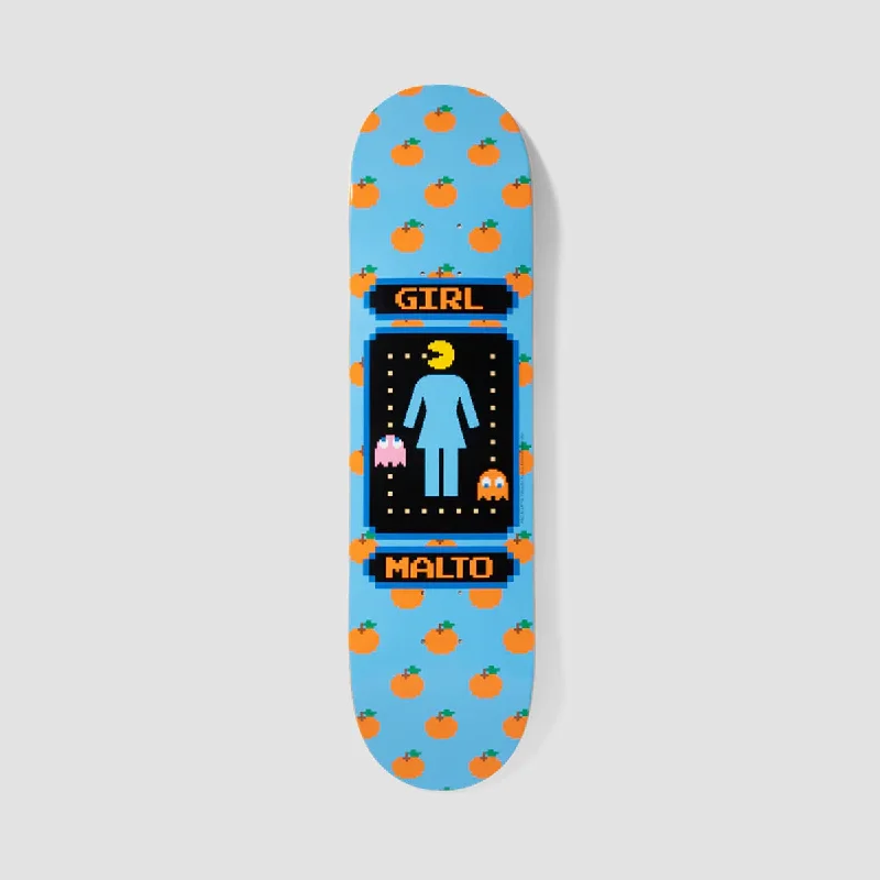 Skateboard Deck for Hardcore Tricksters-Girl Pac-Man Malto Twin Tip Malto Twin Tip Skateboard Deck - 8.5"