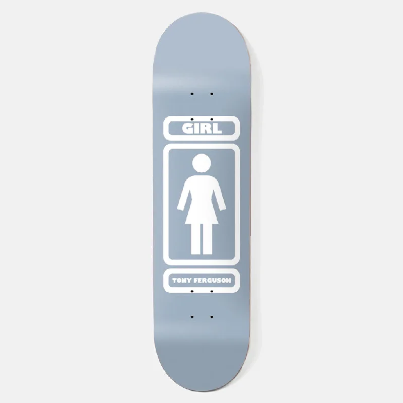 Durable Skateboard Deck-Girl Skateboards - 8.25" Tony Ferguson 93 Til Skateboard Deck - Blue