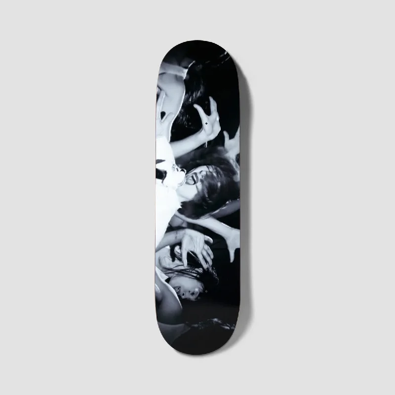 Skateboard Deck with Natural Wood Finish-Girl Spike Photo Karen O Skateboard Deck - 8.25"