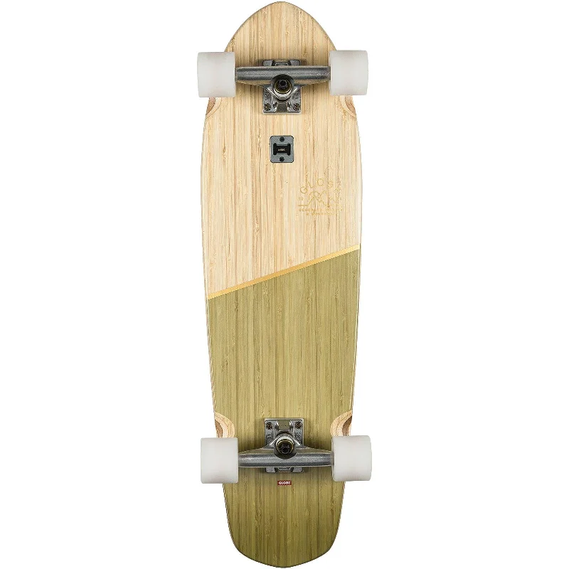 Skateboard with Anti-Slip Grip Tape-Globe Big Blazer Bamboo Olive Cruiser Skateboard