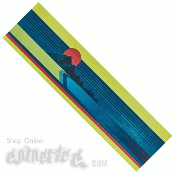 Wide Skateboard Grip Tape-GRIZZLY View From The Blue Grip